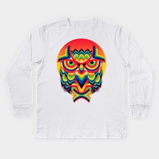 Owl 3 Kids Long Sleeve T-Shirt